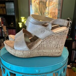 B.O.C. Wedge with Ankle Strap